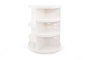 Hermia Organizador de Maquillaje 980302 Blanco 23 x 23 x 30.5 cm. Plástico Libre de BPA. Apto Lavavajillas.